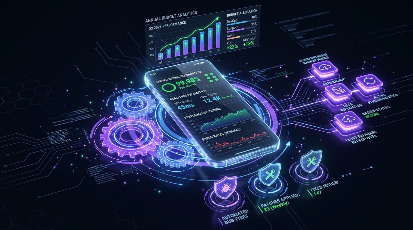 Mobile App Maintenance Costs: Annual Budgeting & SLA Guide for 2026