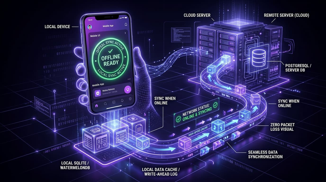 How to Build Offline-First Mobile Apps: Data Sync, Local DBs & Conflict Resolution
